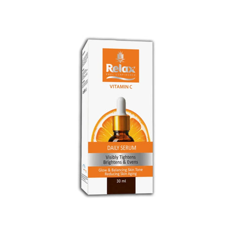 Relax Vitamin C Daily Serum - Skin Brightening & Tightening Formula