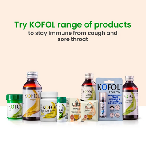 Kofol Chewable Tablets for Sore Throat, Dry Cough & Throat Irritation