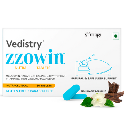 Zzowin Tablets for Insomnia & Better Sleep