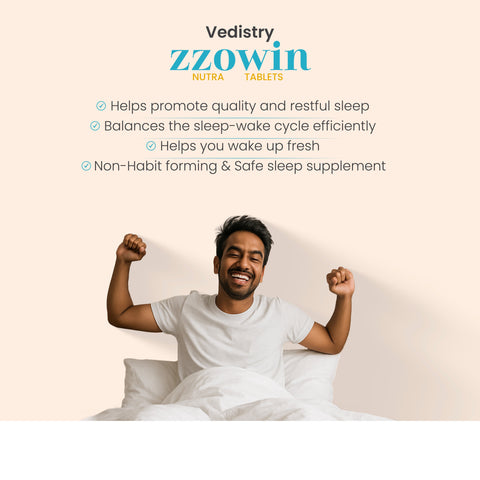 Zzowin Tablets for Insomnia & Better Sleep