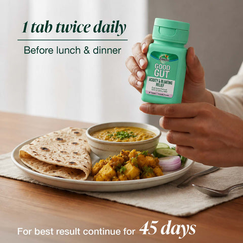 Fast Relief from Acidity & Bloating + Gut Care